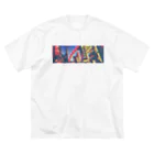 lab.noelのChinatown ビッグシルエットTシャツ