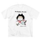ほっかむねこ屋（アトリエほっかむ）のラグビーねこ Big T-Shirt
