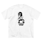 LUCHAのCangrejo japonés ビッグシルエットTシャツ
