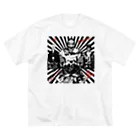 nue-designの羅生 ビッグシルエットTシャツ