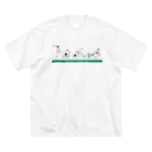 HIGEQLOのUKEMI ビッグシルエットTシャツ