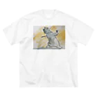 café Mo.freeのボヘミアン・ニャプソディ Big T-Shirt