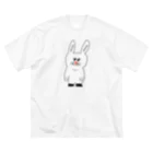 SELECTSHOP MTIのうったえるウサギ ビッグシルエットTシャツ