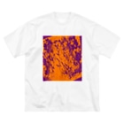 兎派のH.I.W.M.T.L #2(orange×purple) Big T-Shirt