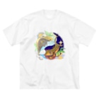 檸檬飴のクレステッドゲッコーの陰陽魚 Big T-Shirt