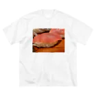 ひずわぷのSushi ビッグシルエットTシャツ