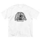 光平洋子のかしこいプーリー犬の顔、　こもだる 。puli illustration  Big T-Shirt