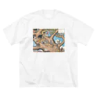 lofi_bearの北澤楽天 りすのやどや （1916） Big T-Shirt