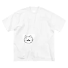 ChrisのHIGE猫 ビッグシルエットTシャツ
