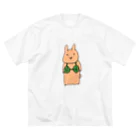 うさぎのくにの物販の🍉ブラ Big T-Shirt