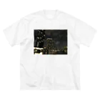 そらのどこかの夜景 ビッグシルエットTシャツ