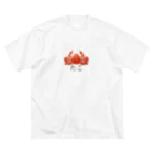 矛盾の森。のたこ。 ビッグシルエットTシャツ