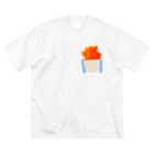 Danke Shoot Coffeeの雞排（チーパイ）２ ビッグシルエットTシャツ