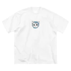 ササハウスの猫の忍者 にゃんぞう ビッグシルエットTシャツ