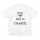 CRAZUS物販スペースのCRAZUS MessageT Big ビッグシルエットTシャツ