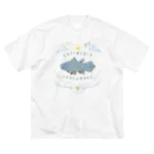 澄ノしおの（線/カラー）シーラカンス  ビッグシルエットTシャツ