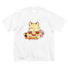 kuritamaのスイーツビスケット ビッグシルエットTシャツ