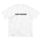 ヤニ村カス美のBULKY BAGGAGE(背面プリント) 루즈핏 티셔츠