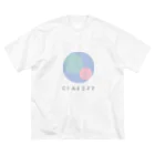 CLARITYのRipple ビッグシルエットTシャツ