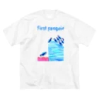 XYZのファーストペンギン2 ビッグシルエットTシャツ