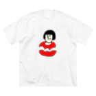 Nririのよいかおのにんげん ビッグシルエットTシャツ