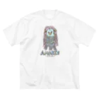 無彩色デザイン販売所のChildren's Art / AMABIE アマビエ Big T-Shirt