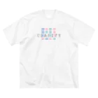 CLARITYのCLARITY mosaic ビッグシルエットTシャツ