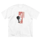 meemの超能力アピール（telepathy） ビッグシルエットTシャツ