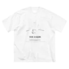 michankoのトゥでかい版 ビッグシルエットTシャツ