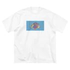 timelesswaveの淡いダイアモンド ビッグシルエットTシャツ