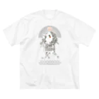 スーパーファンタジー絵描き　松野和貴のアマビエちゃん ビッグシルエットTシャツ