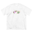 けいこっとんの花より団子なサメたち Big T-Shirt