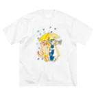 キムラトモミの好きな人と相合傘 Big T-Shirt