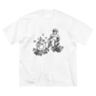 Too fool campers Shop!のたきび01(黒文字) Big T-Shirt