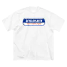 Spacemanship shopのDeveloplayer ロゴ ビッグシルエットTシャツ