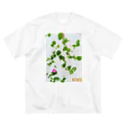 orangecrayonのxoxo ビッグシルエットTシャツ