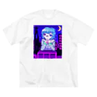 キドウのおみせやさんのヴェイパーウェイヴ数ノ子 ビッグシルエットTシャツ