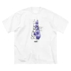 HElll - ヘル - の両手で描いたウサギ  Tシャツ Big T-Shirt