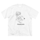 プリズモリイの箱の【シャレイドスコロプの街シリーズ】星くず拾い Big T-Shirt