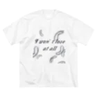 Notalone0705のI won`t lose at all ビッグシルエットTシャツ