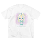 alpacca-creativeのPleiadian（プレアデス星人） ビッグシルエットTシャツ