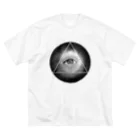 Yopioの有名な眼 ビッグシルエットTシャツ