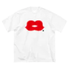 fac_keのsexy lips ビッグシルエットTシャツ