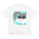 浅葱さんのうさぎさん ビッグシルエットTシャツ