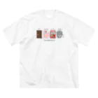 UdachikaのSocial Distance（ソーシャルディスタンス） メートル表記あり ビッグシルエットTシャツ