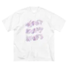 EYE'S SHOPの穏やかじゃNIGHT ゆらゆら ビッグシルエットTシャツ