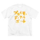 イエネコのプライモーディアルポーチ ビッグシルエットTシャツ