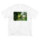 かぴばらのFLOWER-きいろ- ビッグシルエットTシャツ