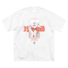 un_grn (月刊アングラ)の<コラボ→CHIHIRO URABE> 35℃ milk: TS ビッグシルエットTシャツ