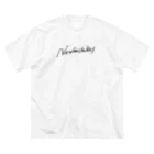 OCHA∞MEのハートに刻むNewmistakes 黒ロゴ Big T-Shirt